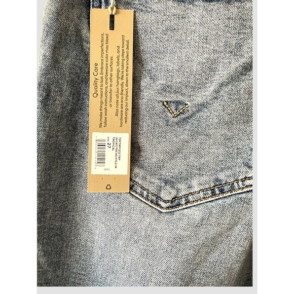 Hudson Lana Slim Boyfriend Rolled Cuff Ankle Jeans Denim Women’s Size 27 NWT - Picture 9 of 10